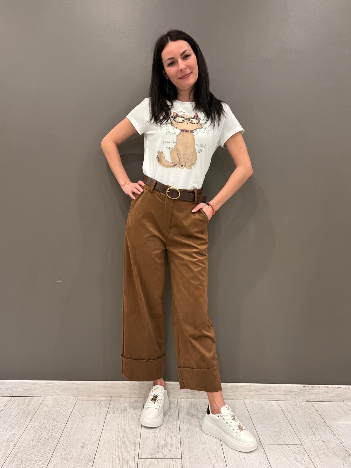 Pantaloni dainetto cropped 19318-26 COG REALI 