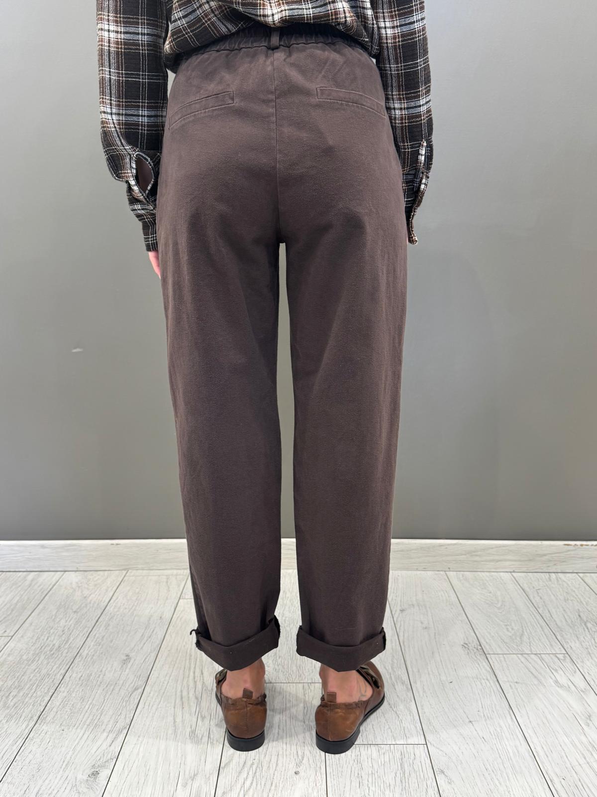 Pantalone gabardina lavata con pinces CP26-61 MO REALI 