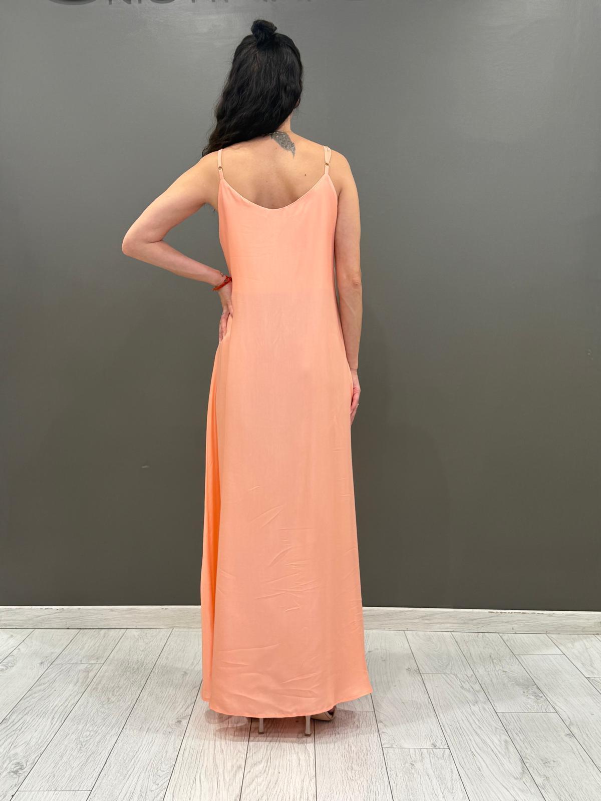 Abito lungo unito 25290 SAL WU'SIDE 