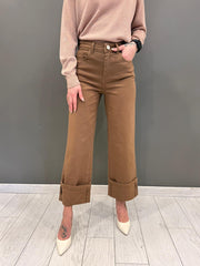 pantaloni con risvolto JECO264 TA CRISTINA GAVIOLI 