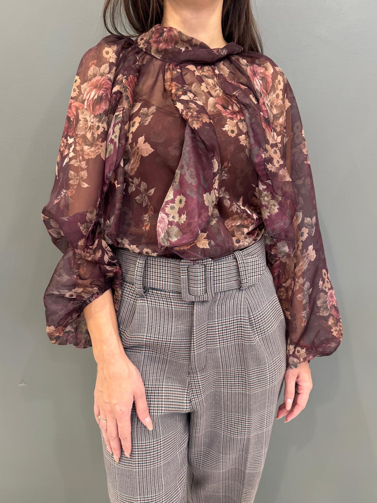 Blusa fantasia floreale L5327FS BO REBECCA 