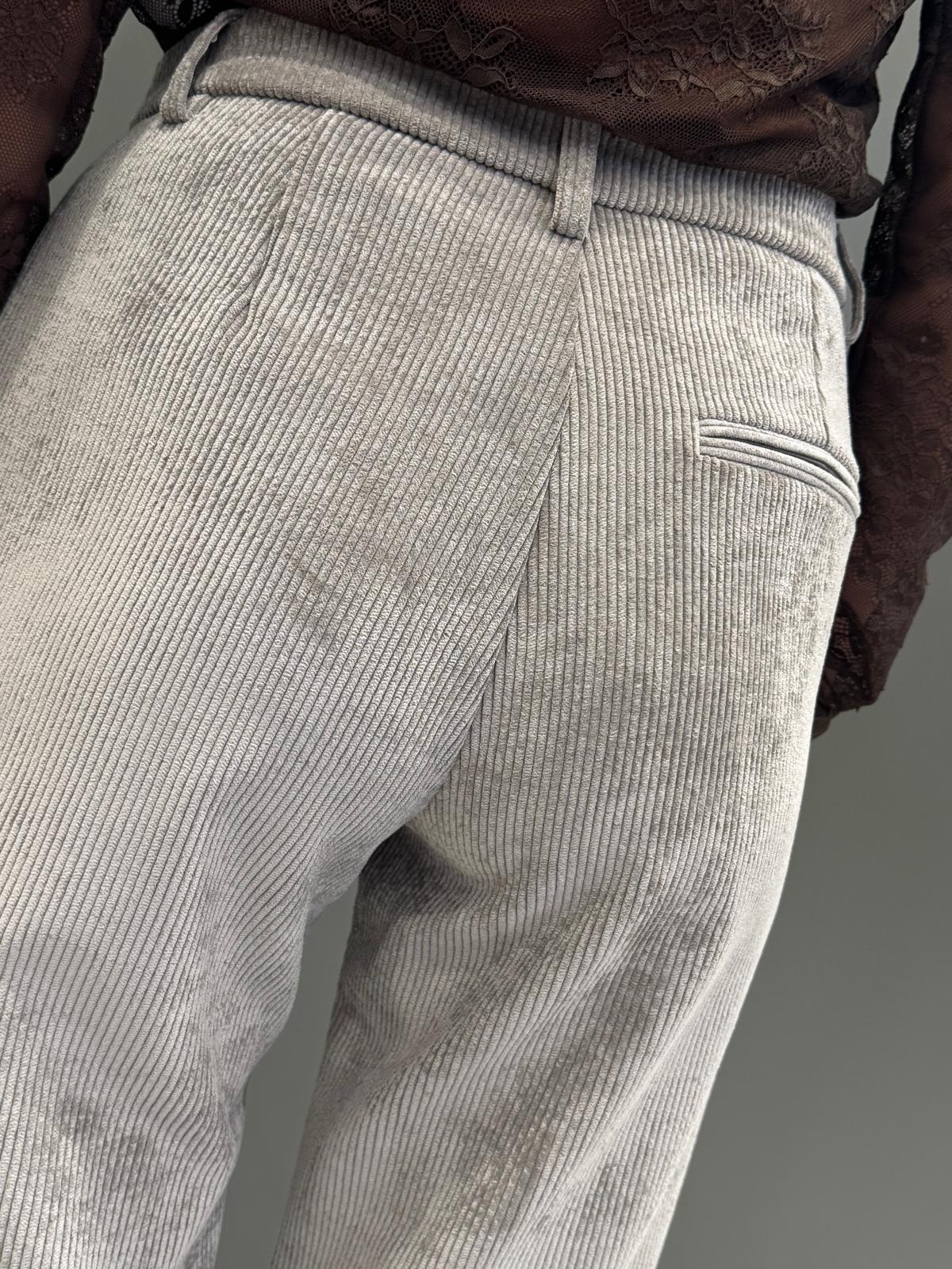 tailleur monopetto velluto a coste 20413 BE CRISTINA GAVIOLI 