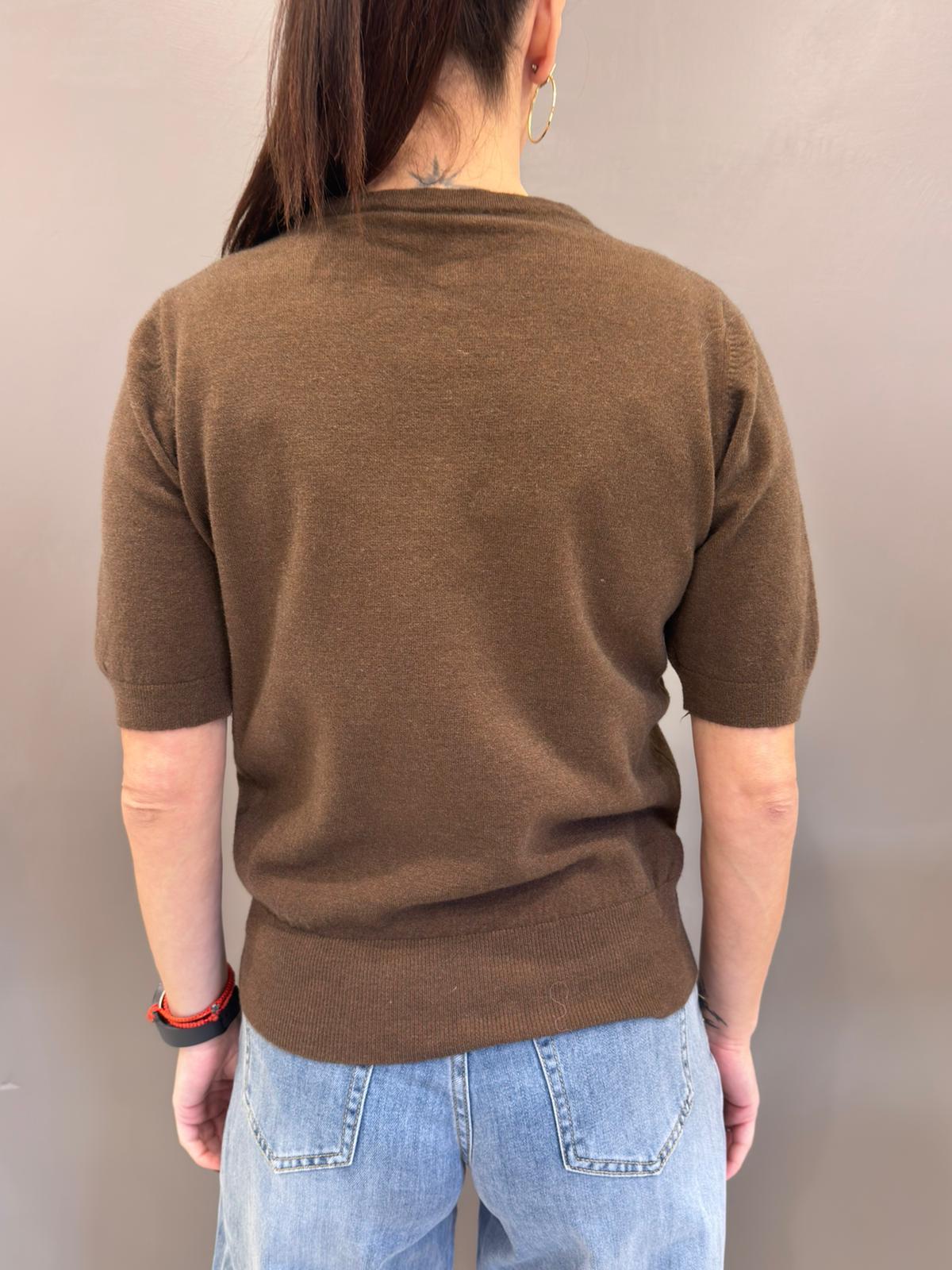 Maglia girocollo manica corta JN0789 1069 REBECCA 