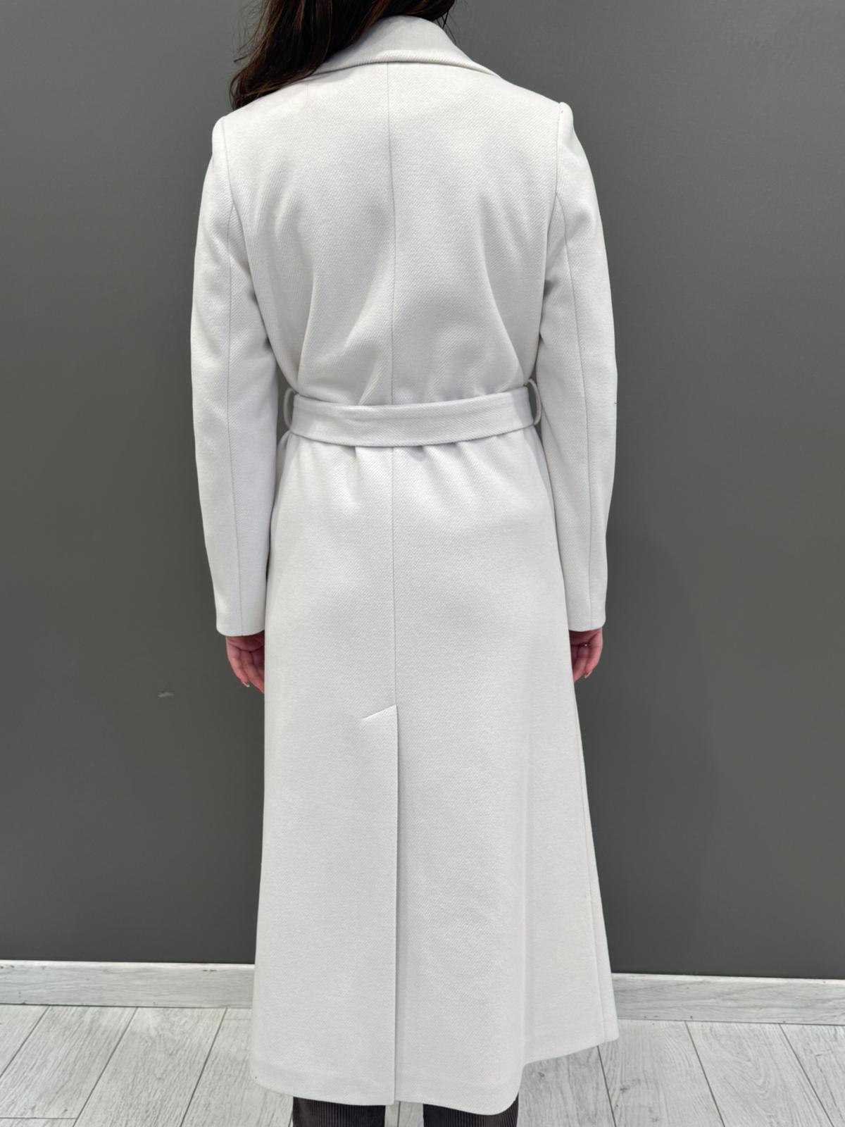 Cappotto lungo con cintura 20456 CR CRISTINA GAVIOLI 