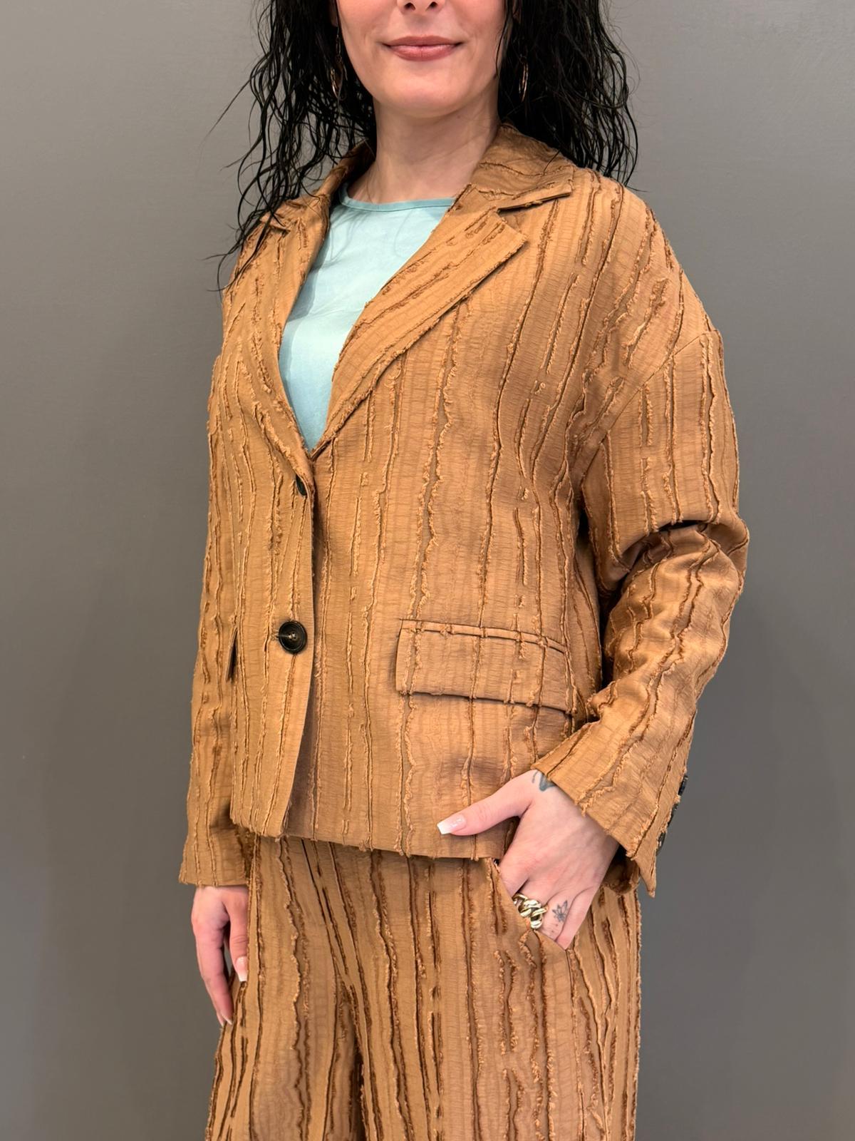 Giacca Jaquard B3080 U CRISTINA GAVIOLI 