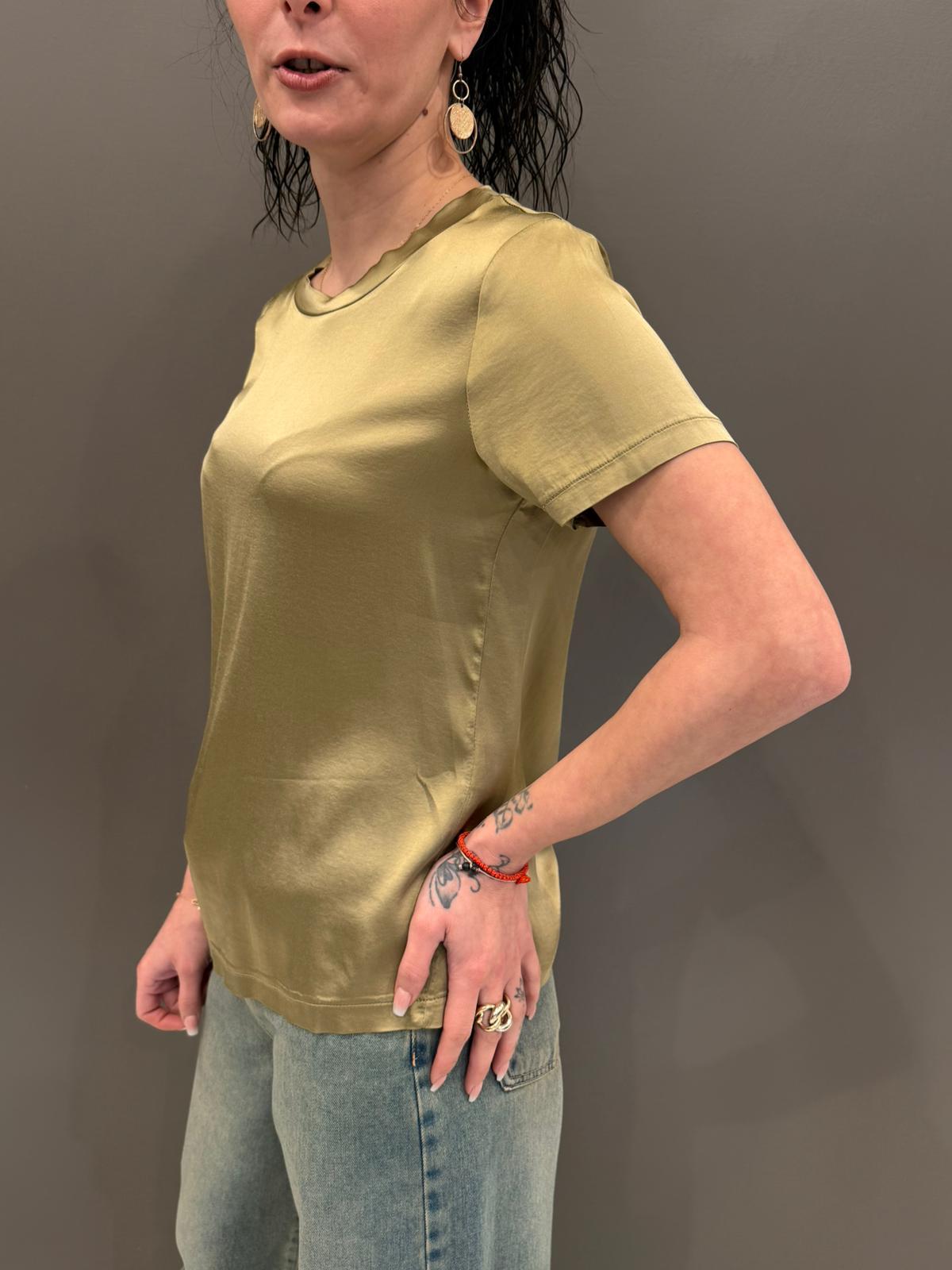 Casacca elasticizzata viscosa FA535B OL CRISTINA GAVIOLI 