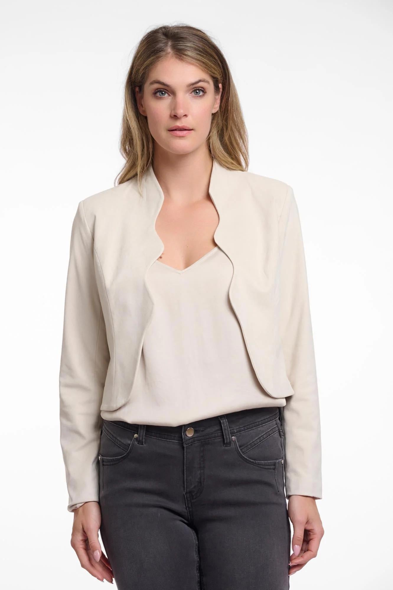 Giacca corta slim fit