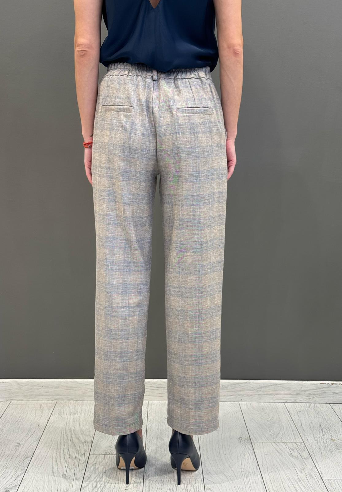 pantaloni quadri cristina gavioli CP08-24-25Q CE CRISTINA GAVIOLI 