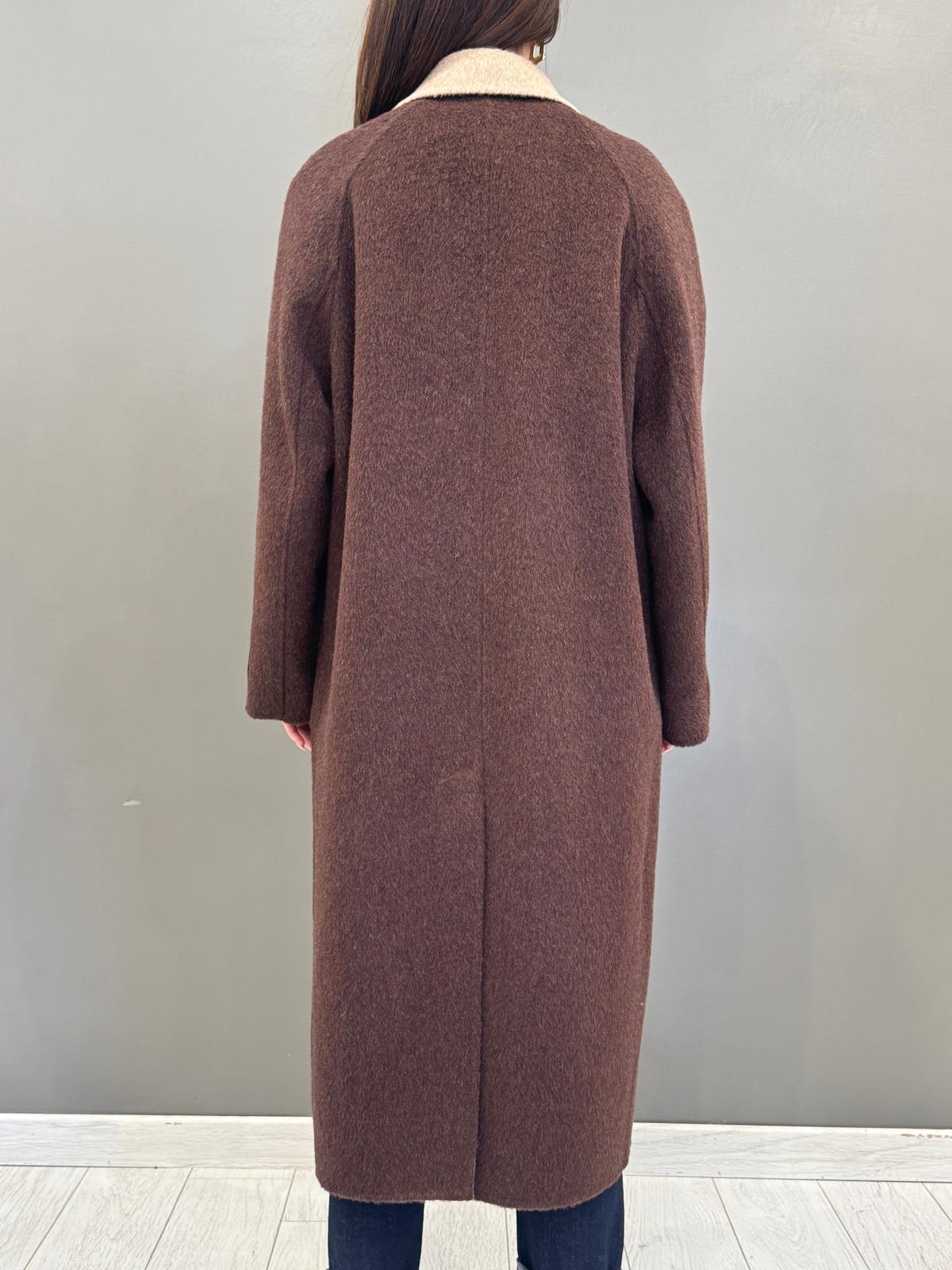 Cappotto double lana 25632 V3 WU'SIDE 