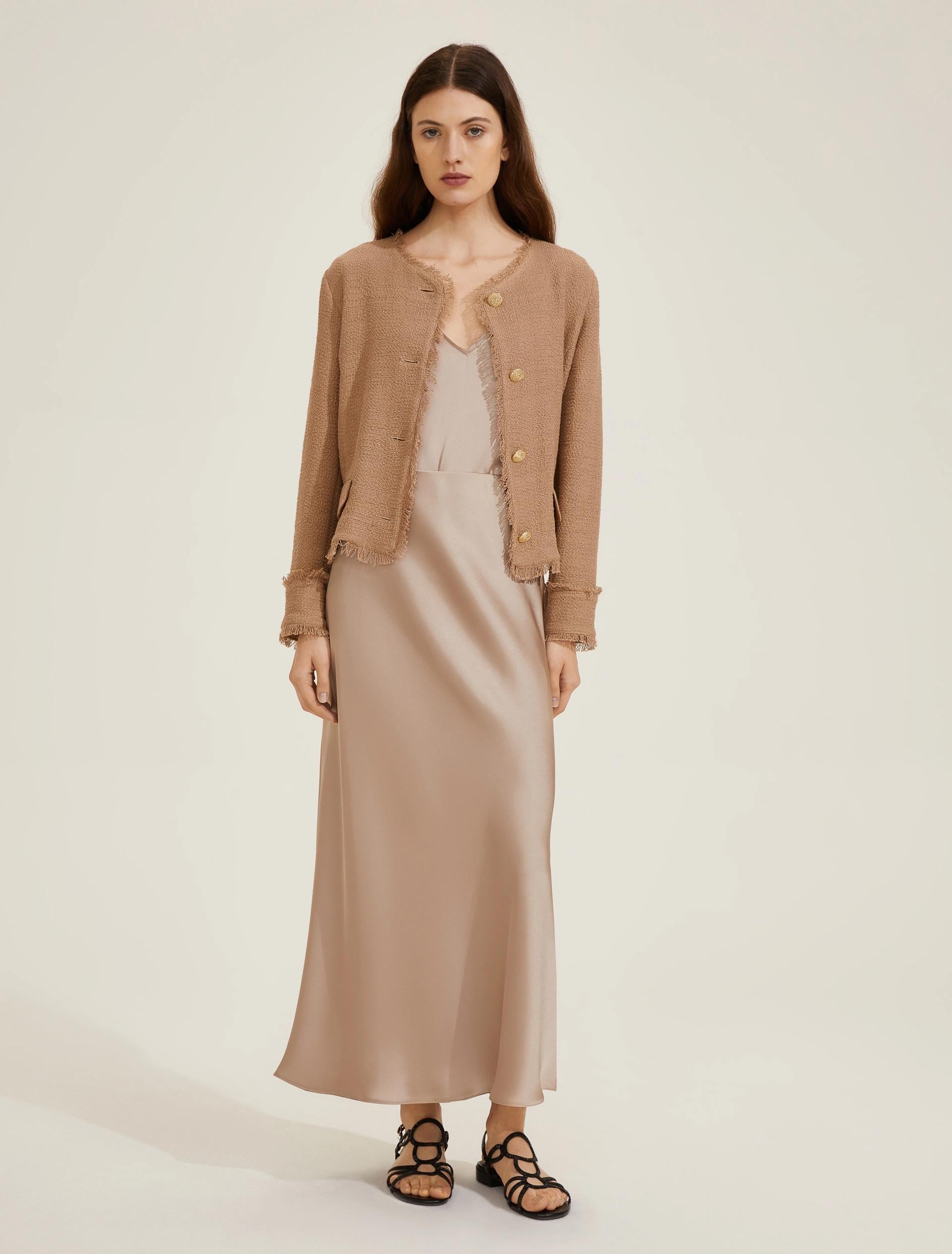 Top smanicato in raso LIEN 008 EMME MARELLA 