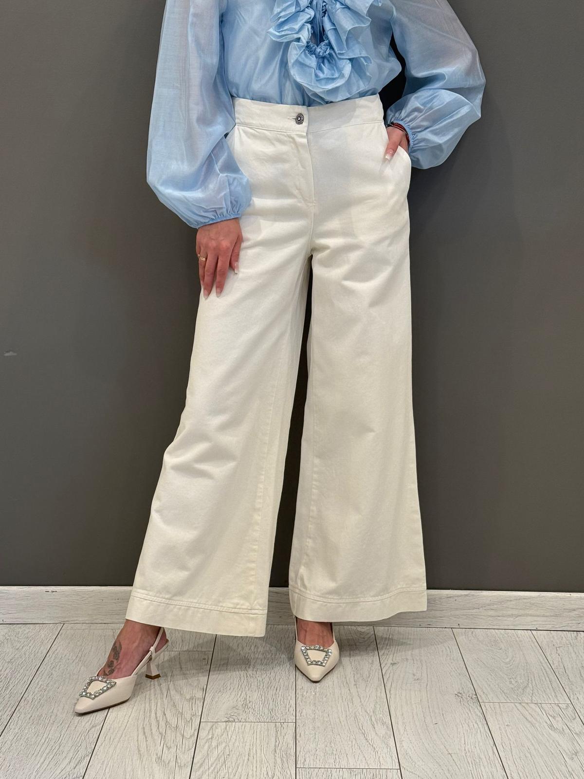 pantalone largo JEC0222 001 CRISTINA GAVIOLI 