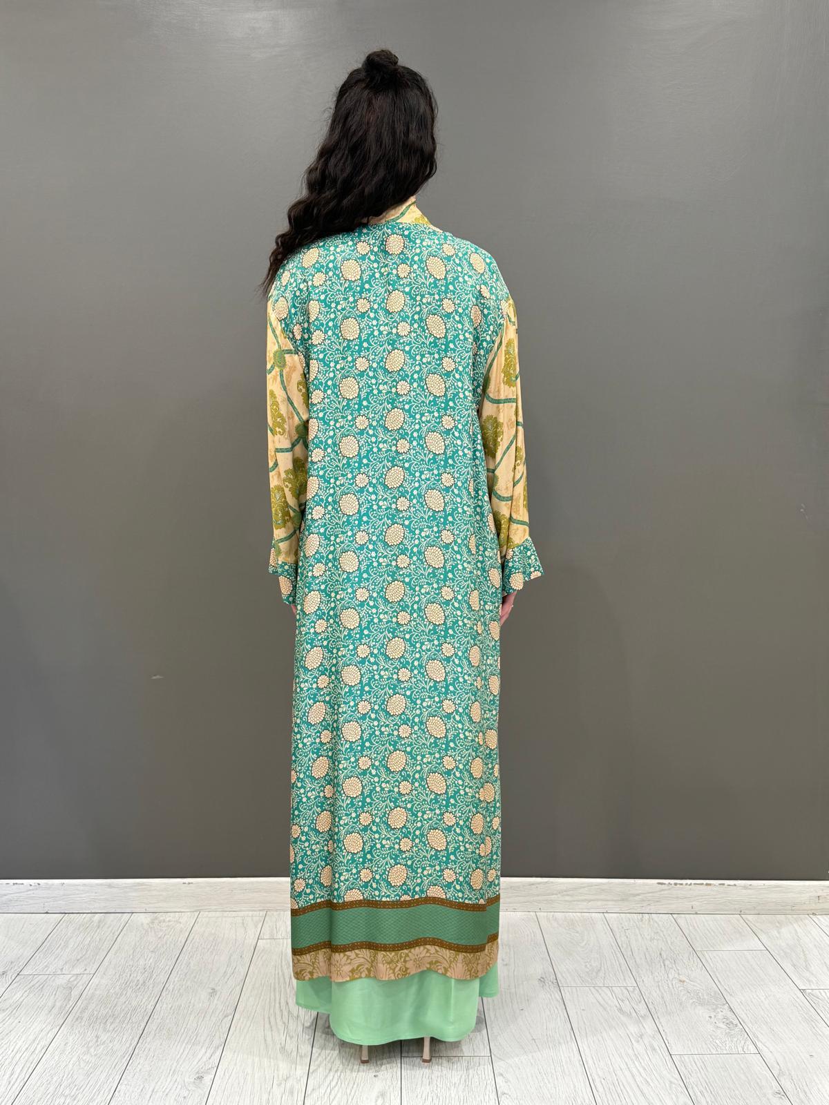 Kimono lungo fantasia 25523 V1 WU'SIDE 