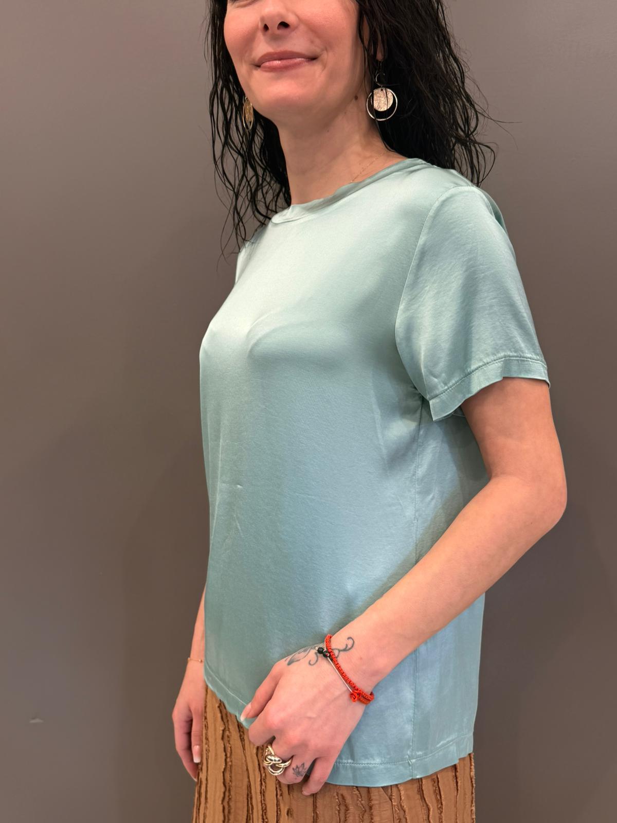 Casacca elasticizzata viscosa FA535B ACQ CRISTINA GAVIOLI 