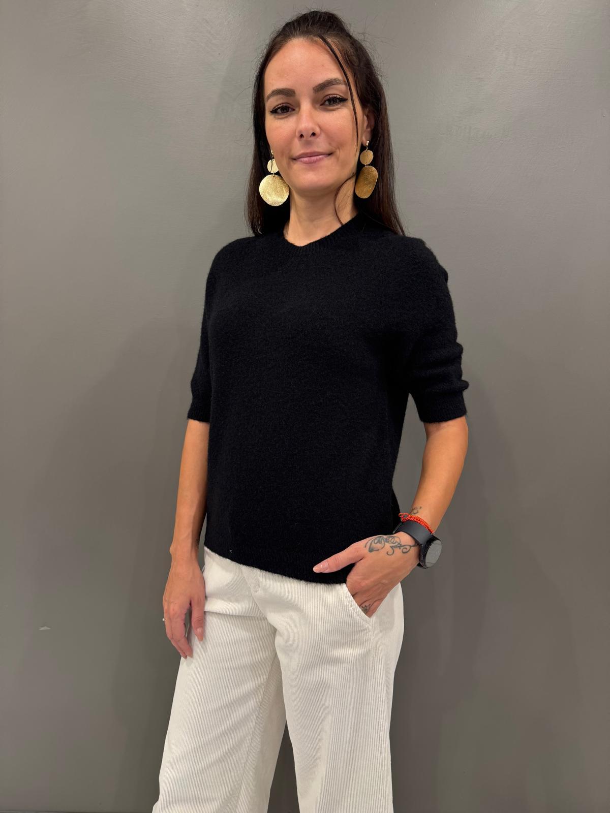 Maglia manica corta BJ036 NE REBECCA 