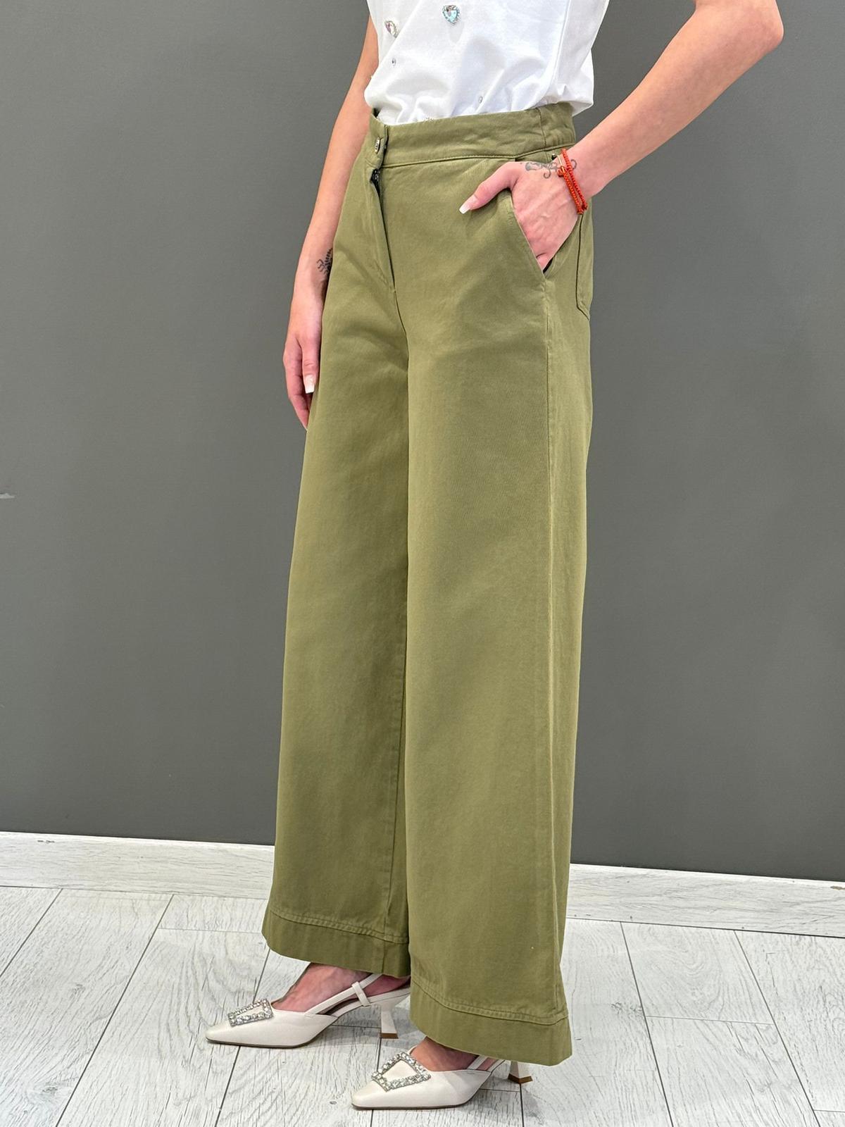 pantalone largo JEC0222V1 003 CRISTINA GAVIOLI 