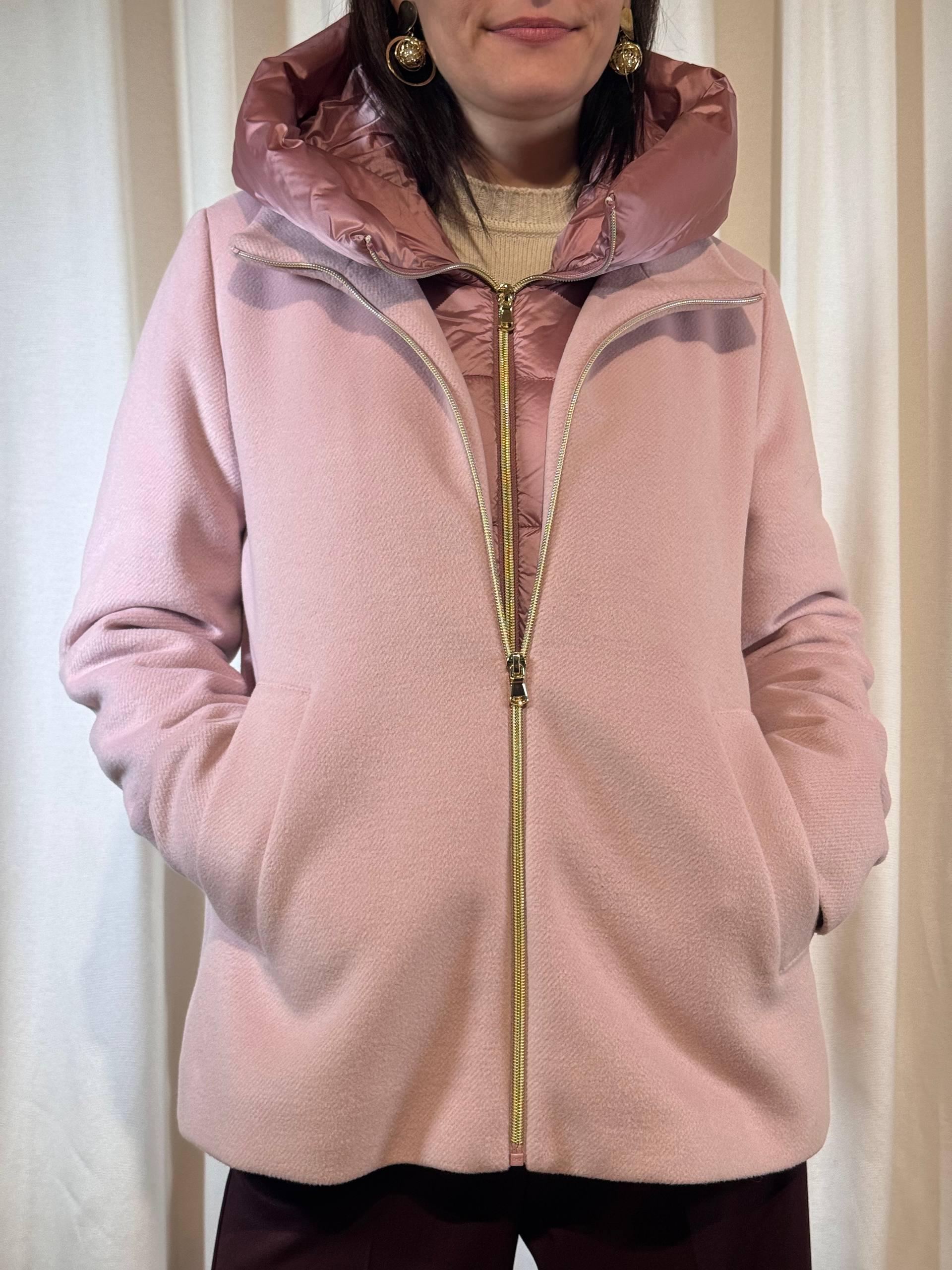 Giaccone imbottito  panno sof SORRISO 006 EMME MARELLA 