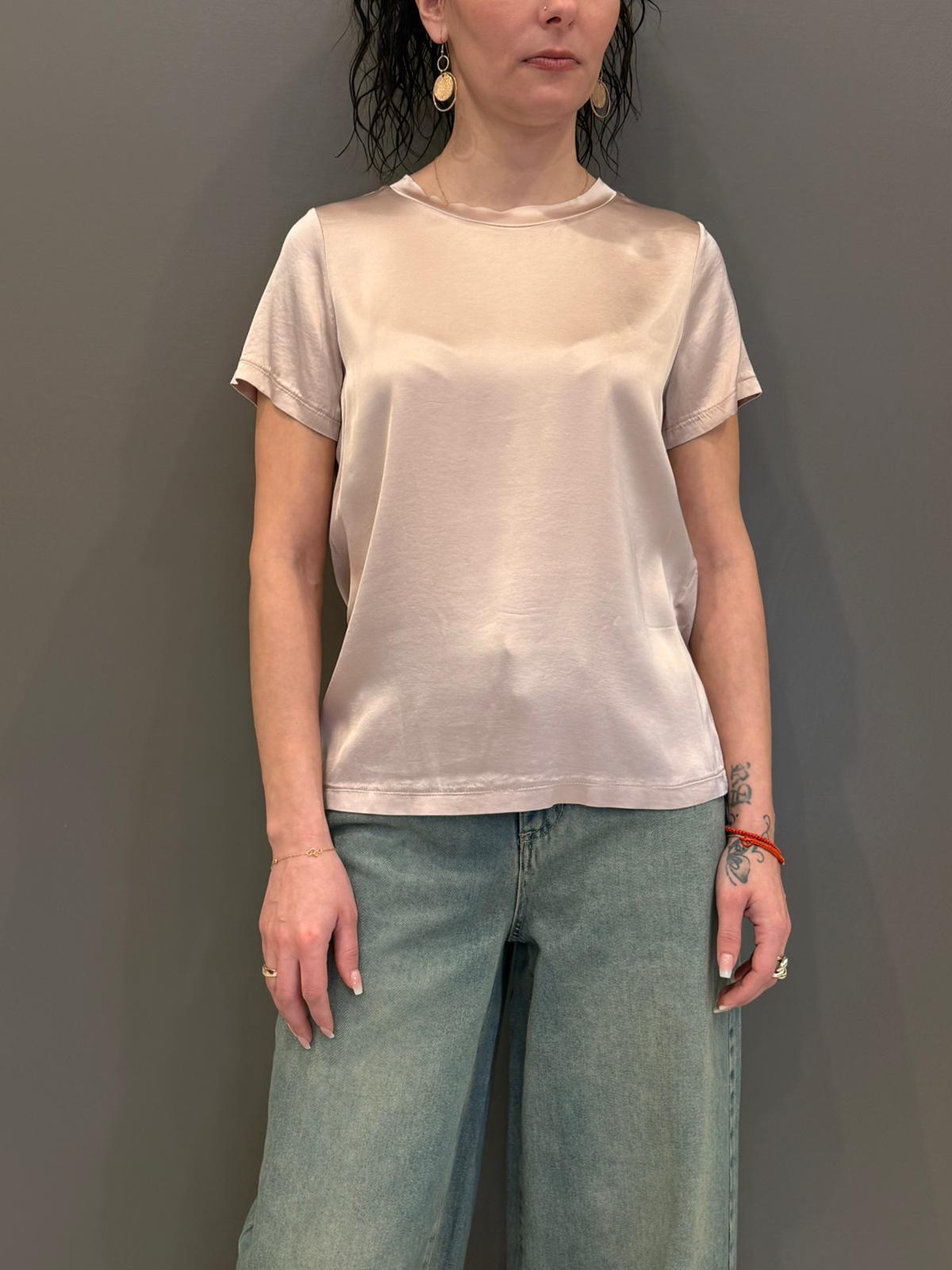 Casacca elasticizzata viscosa FA535B RO CRISTINA GAVIOLI 