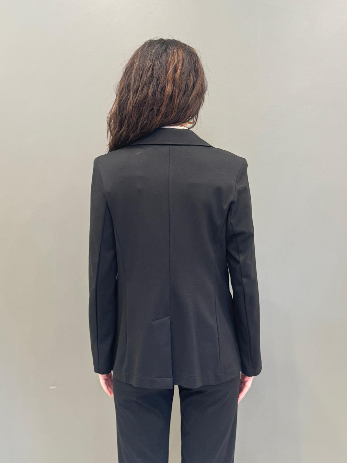 Giacca jersey un bottone CG25-31 NE REALI 