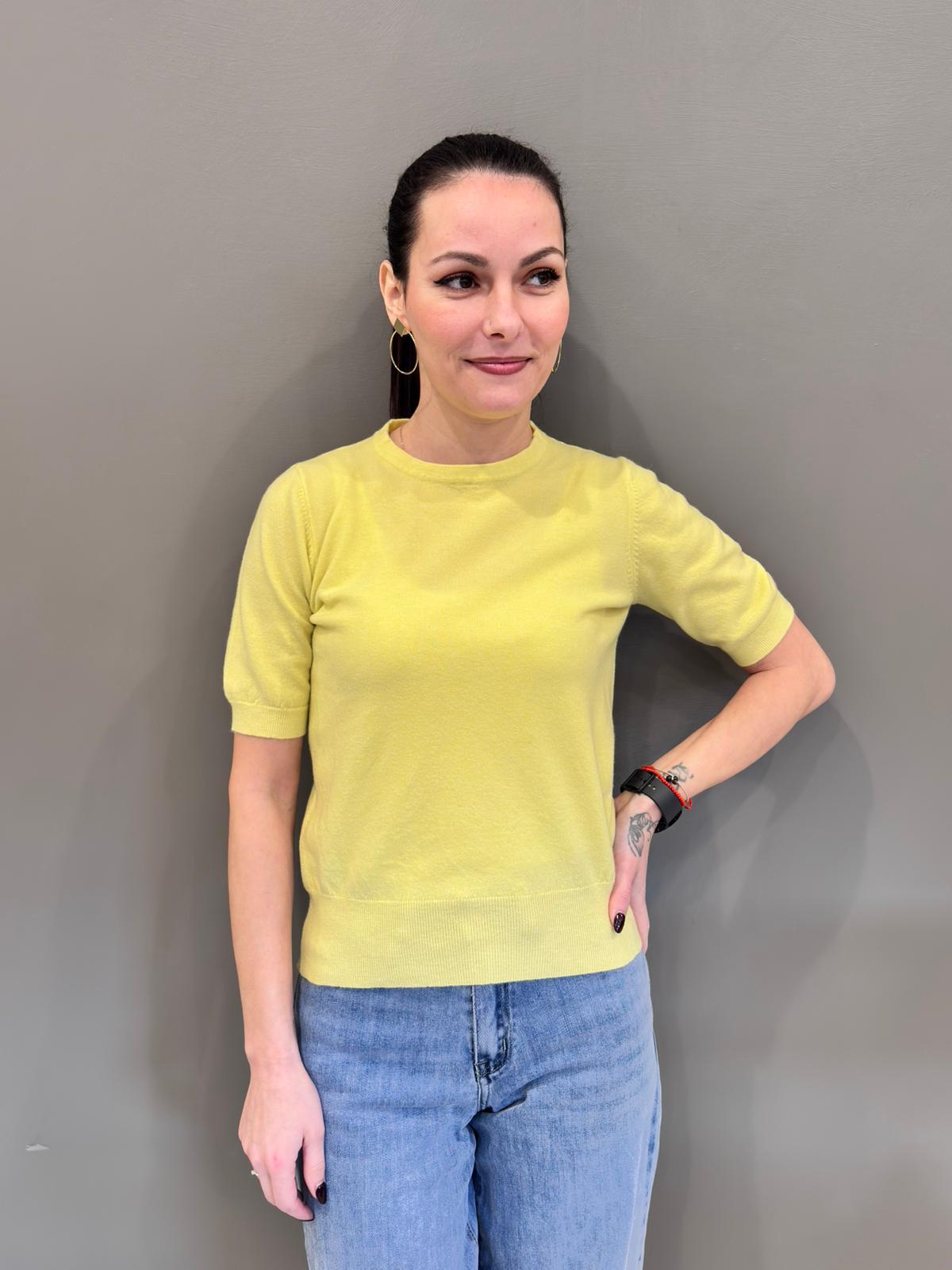 Maglia girocollo manica corta JN0789 1128 REBECCA 