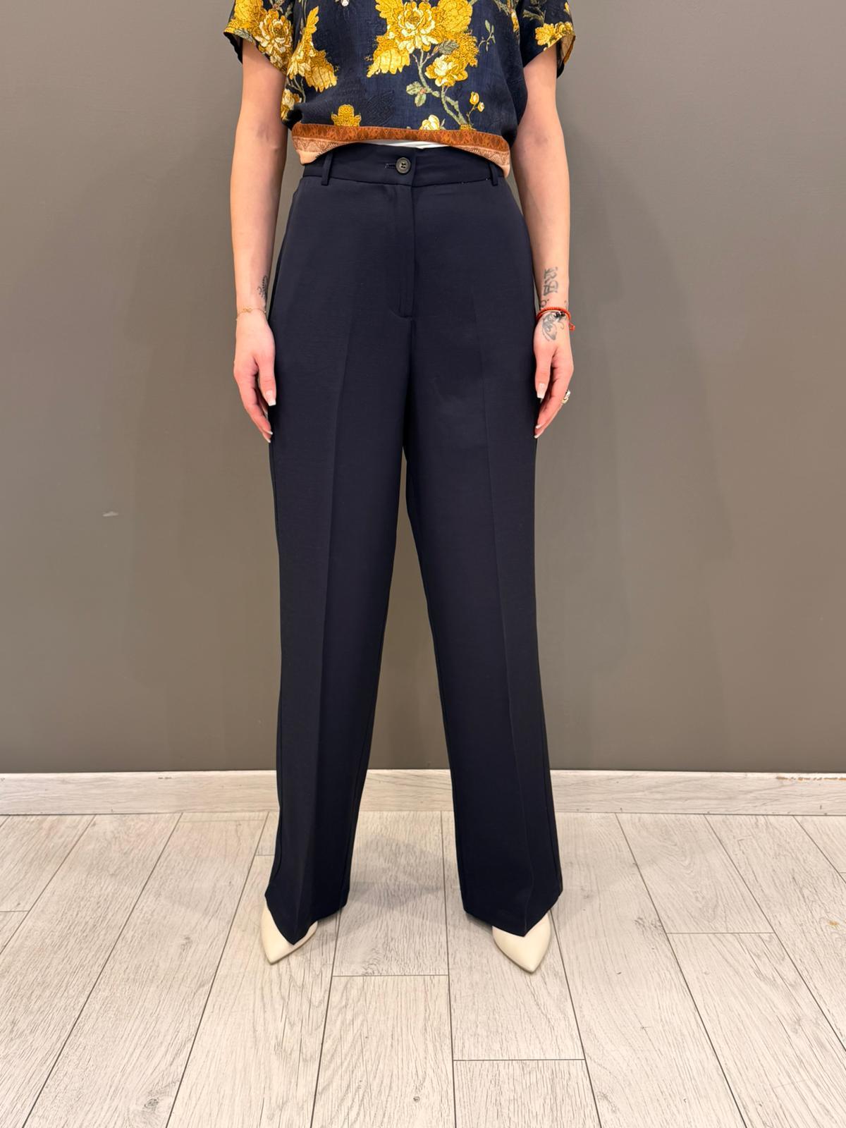 pantaloni palazzo 26006 BL WU'SIDE 