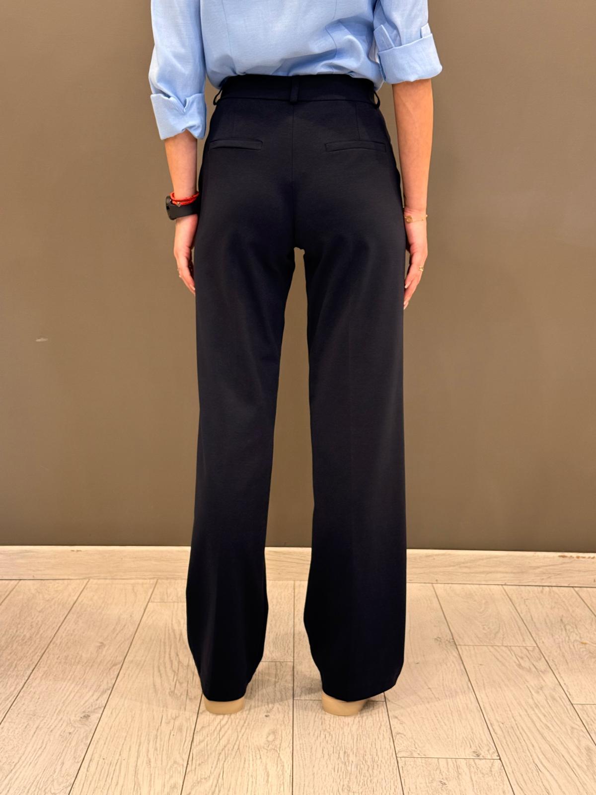 Pantaloni dritti CP126-24 BL CRISTINA GAVIOLI 