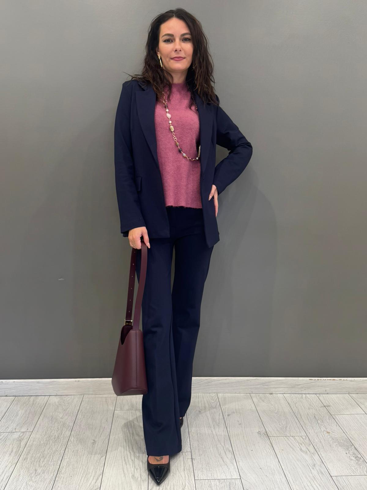 Giacca Donna in Jersey CG25-31 BL REALI 