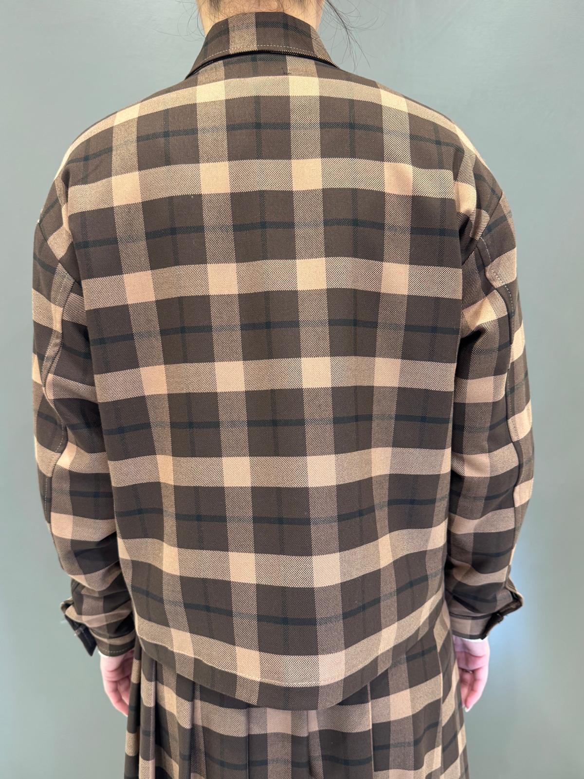 giacca tartan GC215Q MO REBECCA 