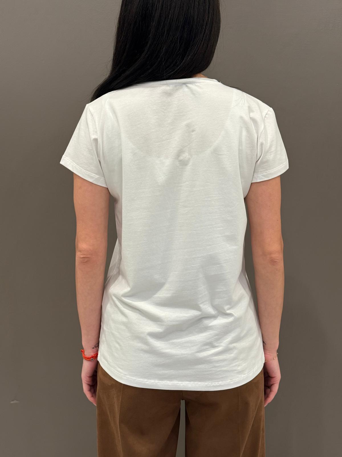 T-shirt stampa gatto MK236 BE REALI 