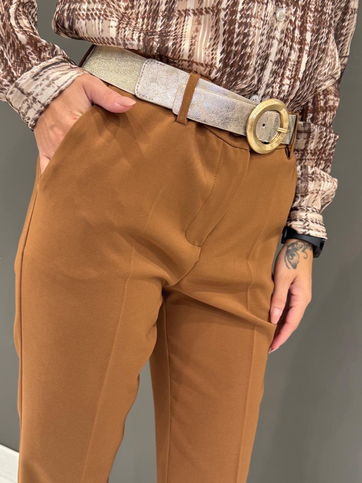 pantalone dritto EC2143T976 SI CRISTINA GAVIOLI 