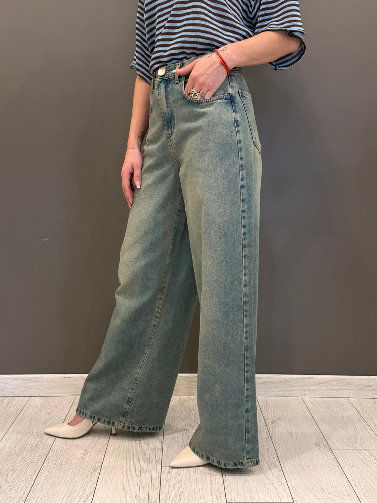 Pantapalazzo Jeans JEC0270 U CRISTINA GAVIOLI 