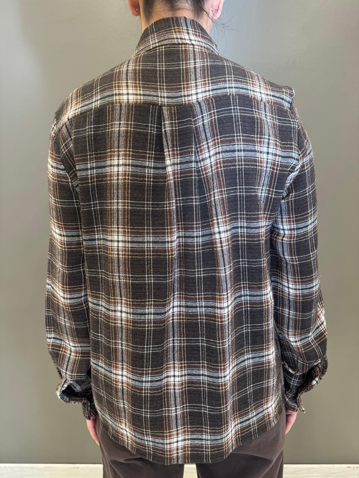 Camicia check british con fiocco 79024Q20-21 MOCA REBECCA 