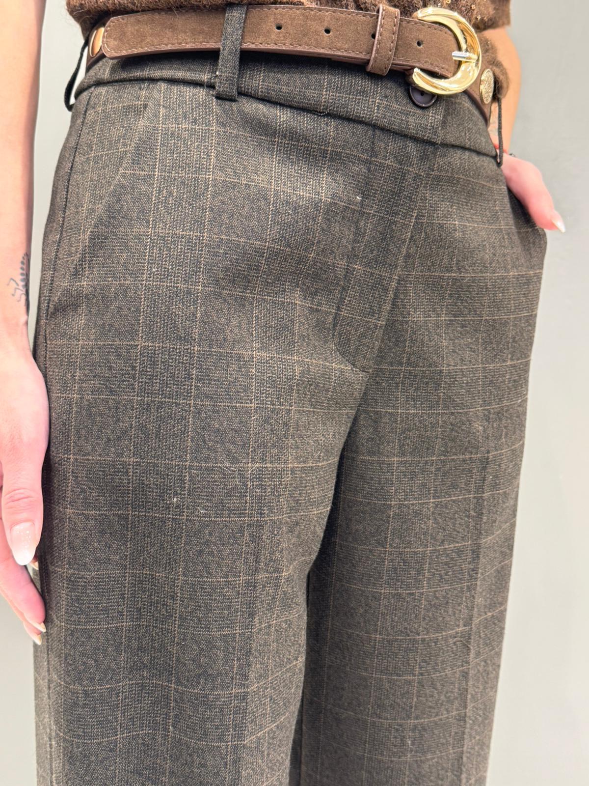 Pantaloni micro quadro CP216-25Q MO REALI 