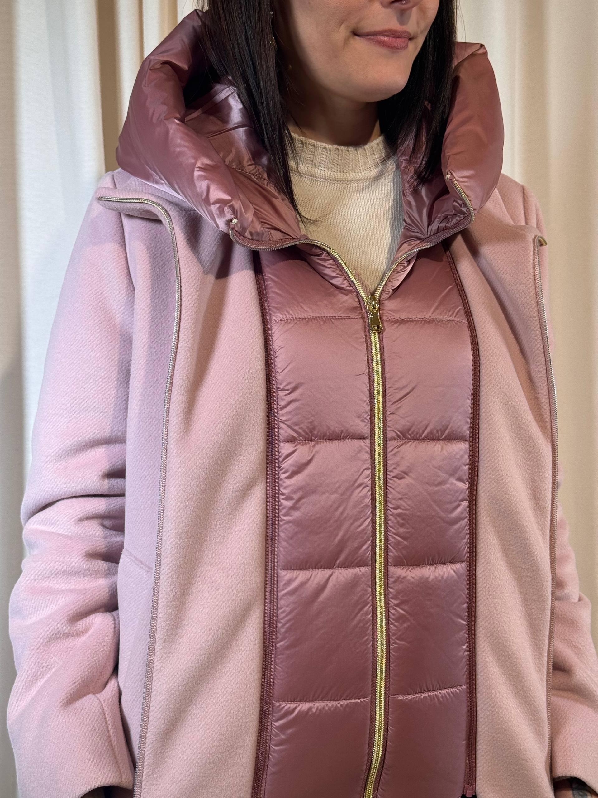 Giaccone imbottito  panno sof SORRISO 006 EMME MARELLA 