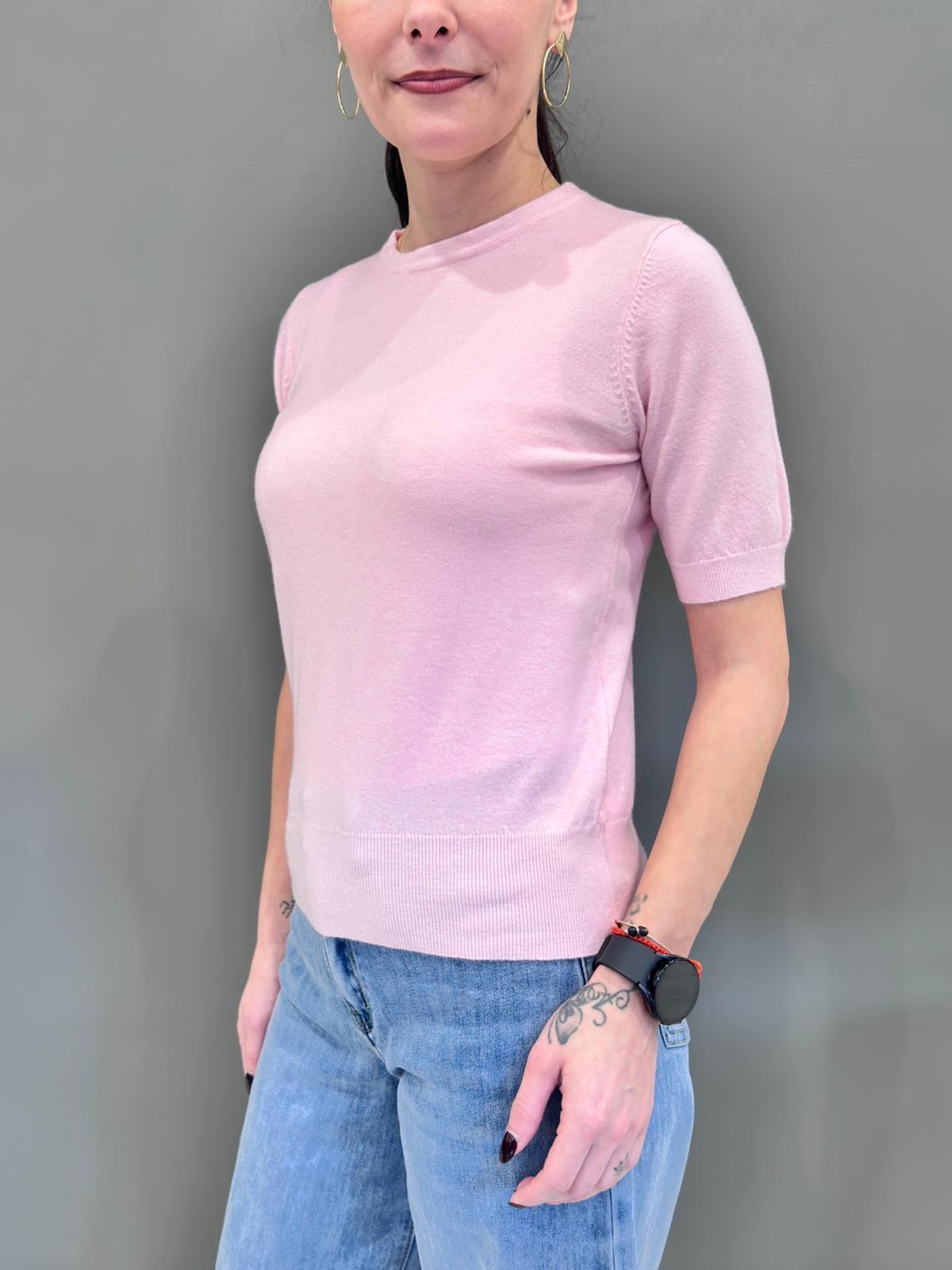 Maglia girocollo manica corta JN0789 RC REBECCA 