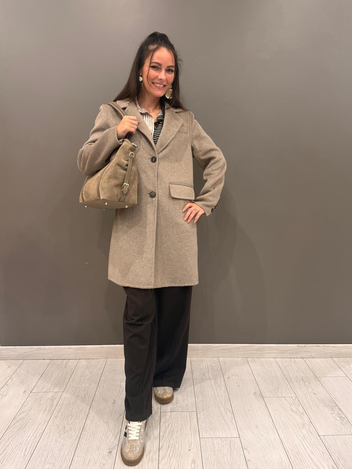 Cappotto monopetto classico MIRREN 033 REALI 