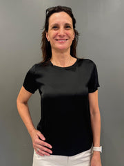 t shirt rasatello manica corta