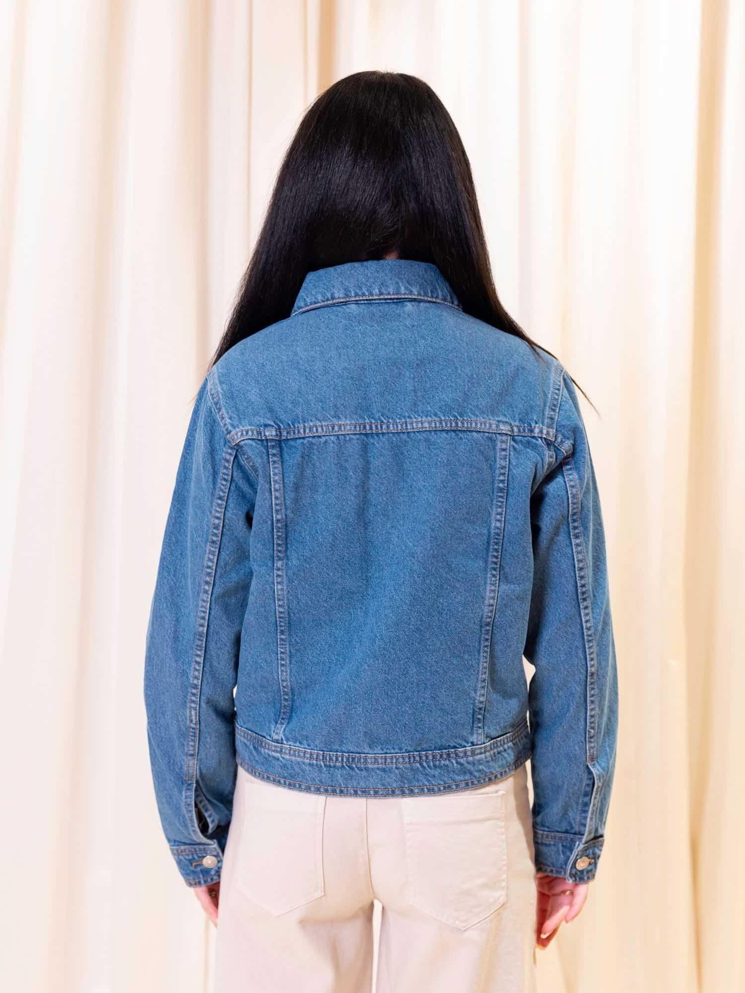 Giacca denim corta 20816156 200461 B YOUNG 