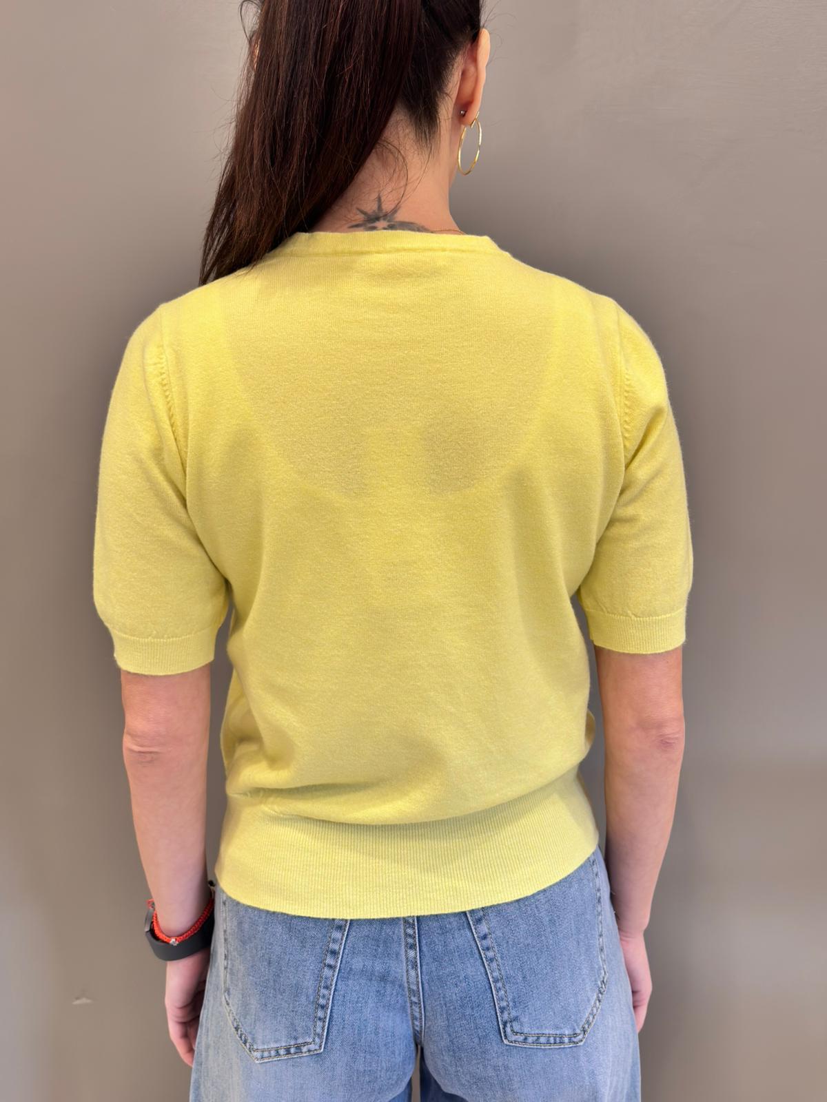 Maglia girocollo manica corta JN0789 1128 REBECCA 