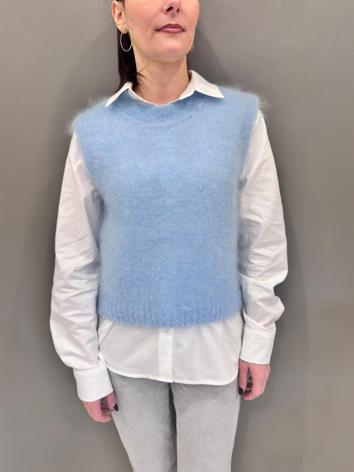 Gilet mohair 23121 227 REBECCA 