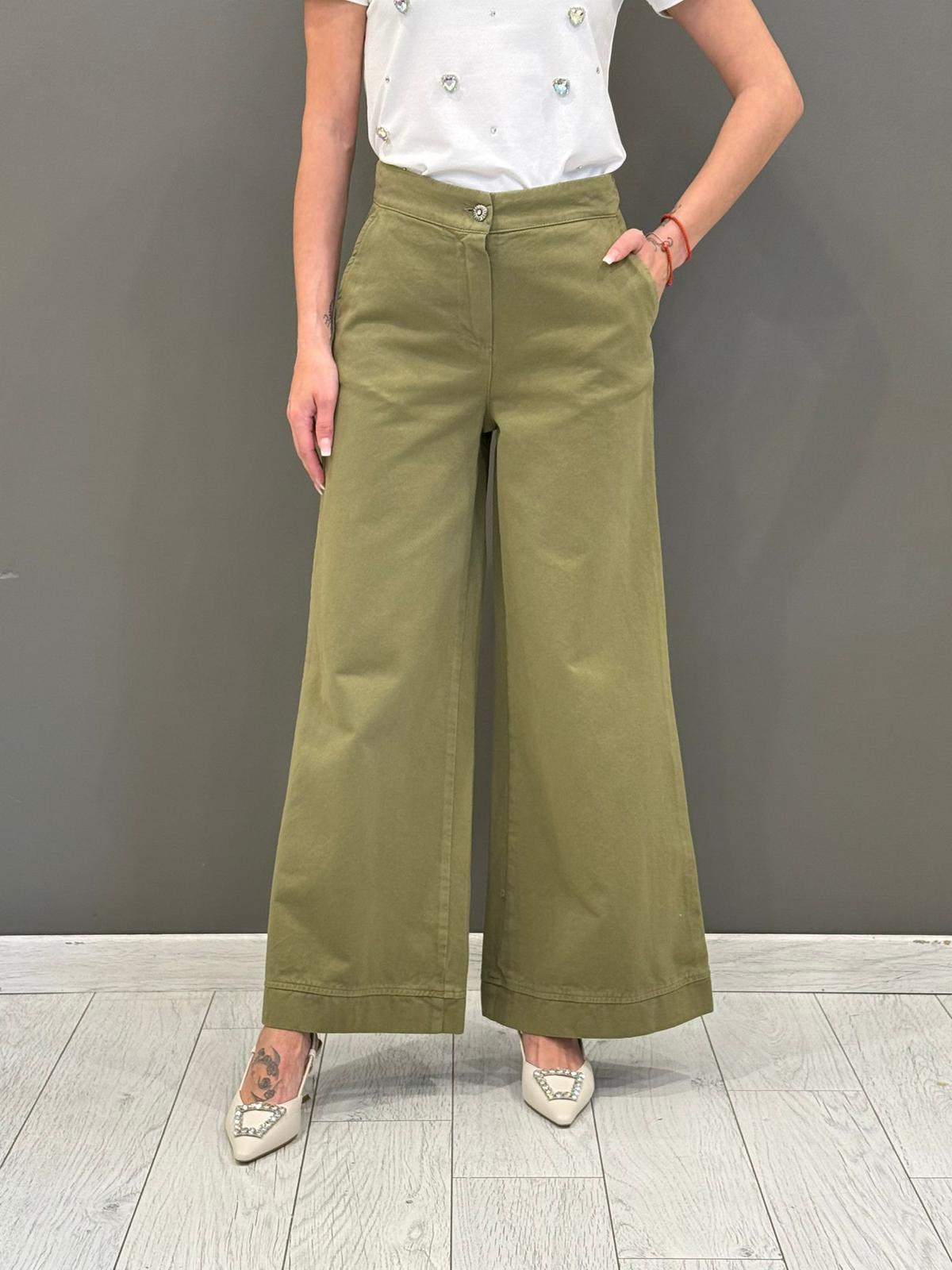 pantalone largo JEC0222V1 003 CRISTINA GAVIOLI 