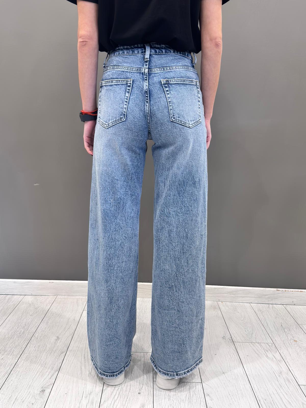 Pantalone denim HY5156 DM CRISTINA GAVIOLI 