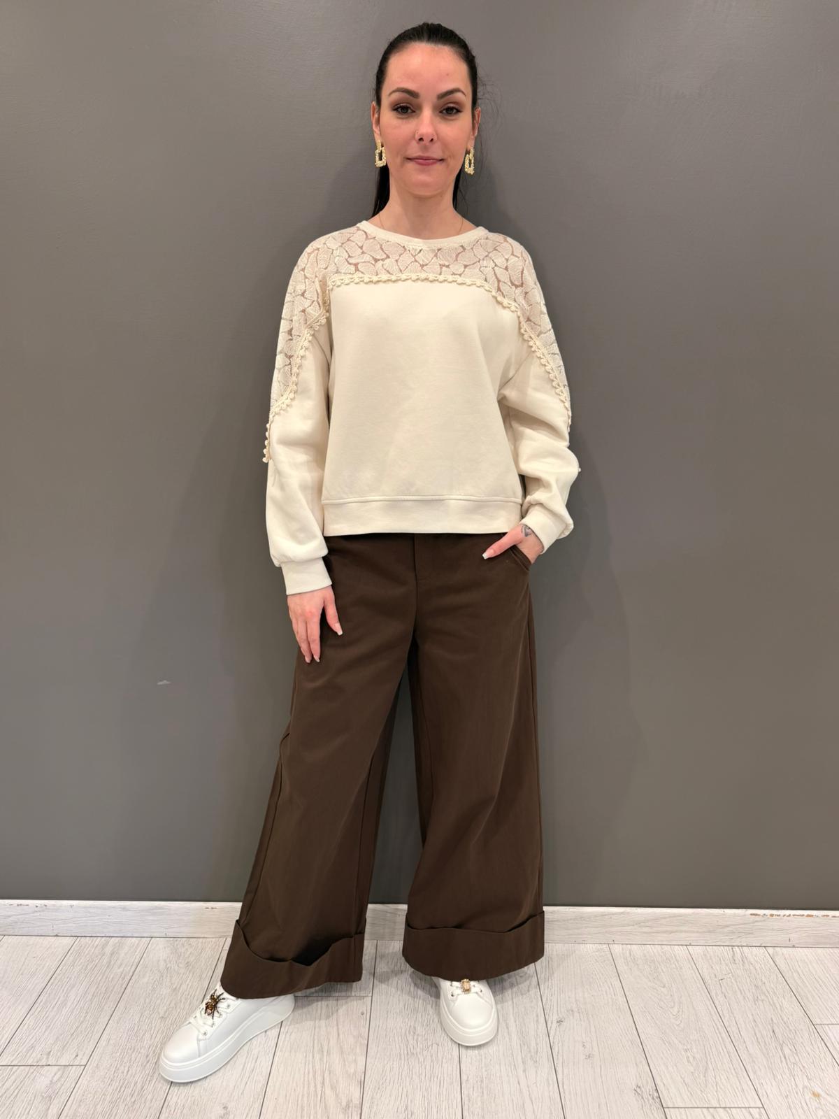 Pantaloni wide 24282 CIO CRISTINA GAVIOLI 