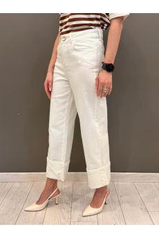 pantaloni con risvolto JECO264 BU CRISTINA GAVIOLI 