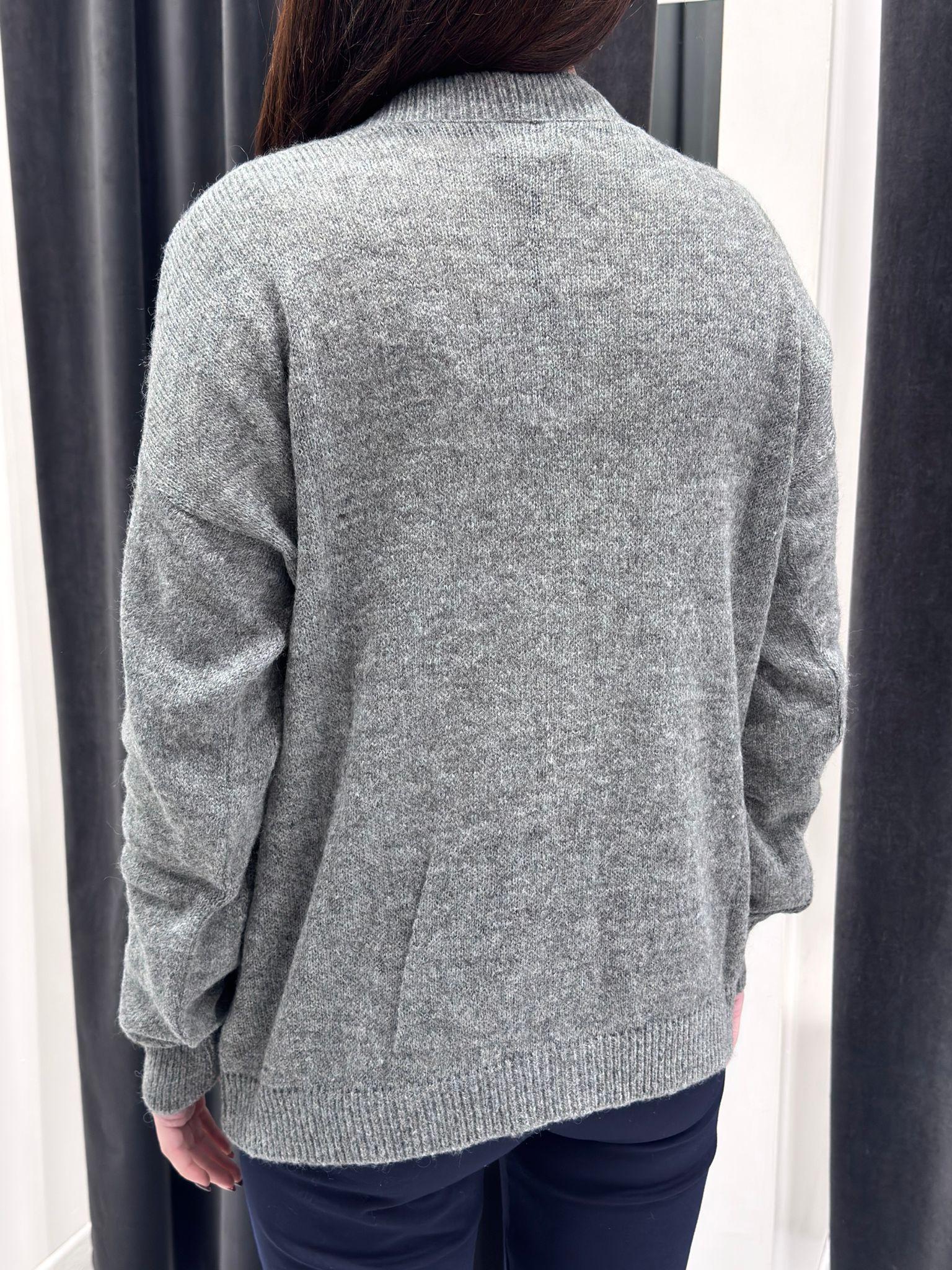 Cardigan rombi I-26816 GRBO REALI 