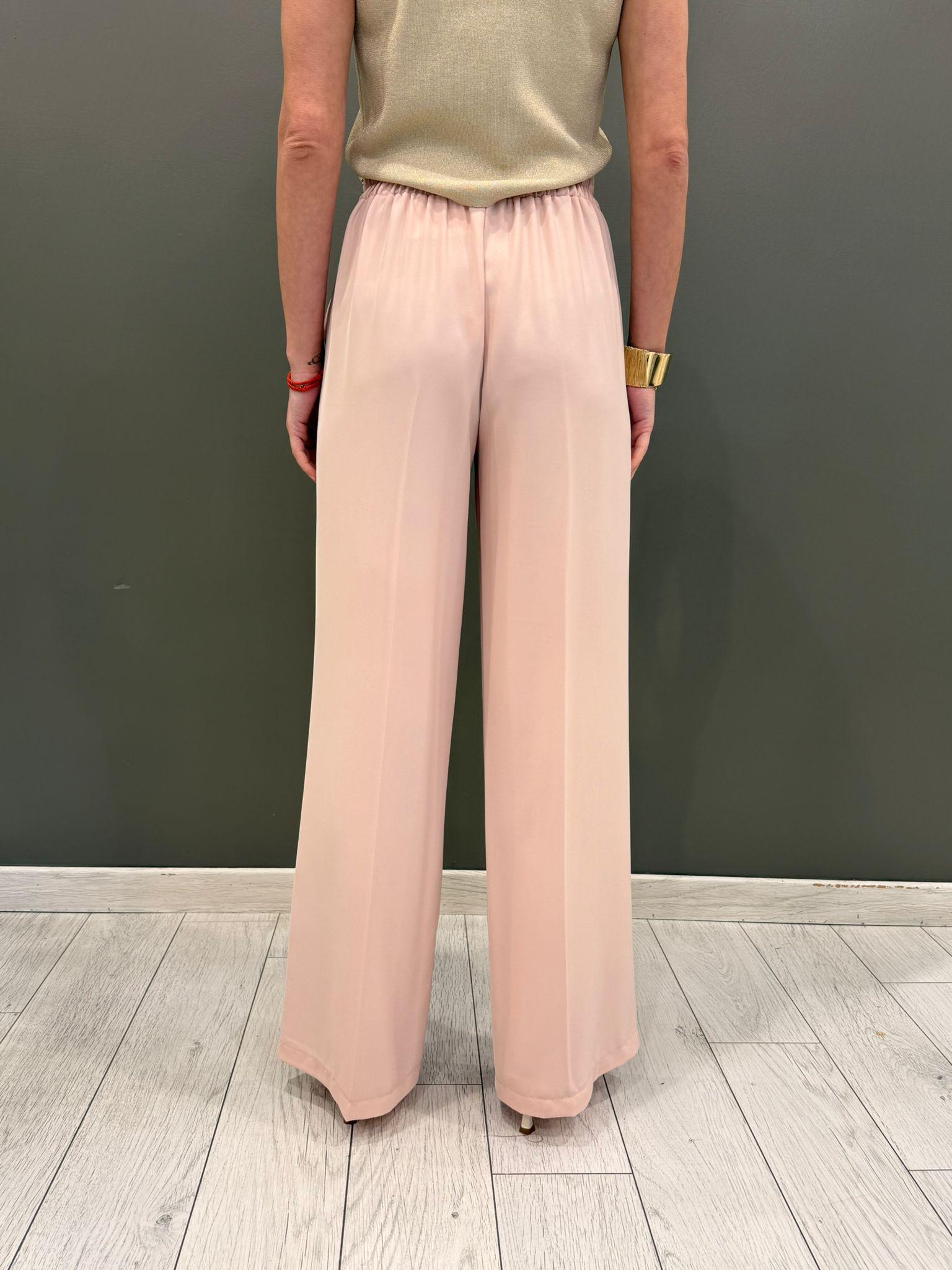 Pantaloni palazzo cady<BR/> CP25-67 RO REALI 