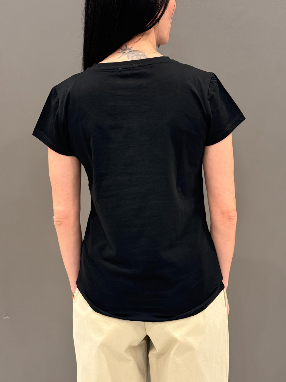 T-shirt stampa gatto MK236 NE REALI 