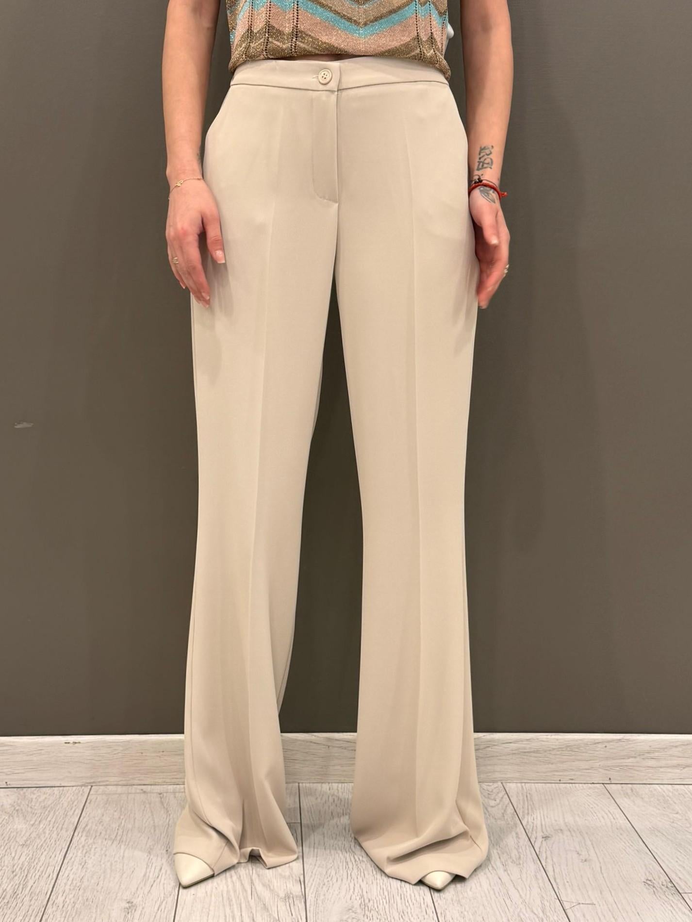 Pantalone cady flare CVBY21664 EC CRISTINA GAVIOLI 