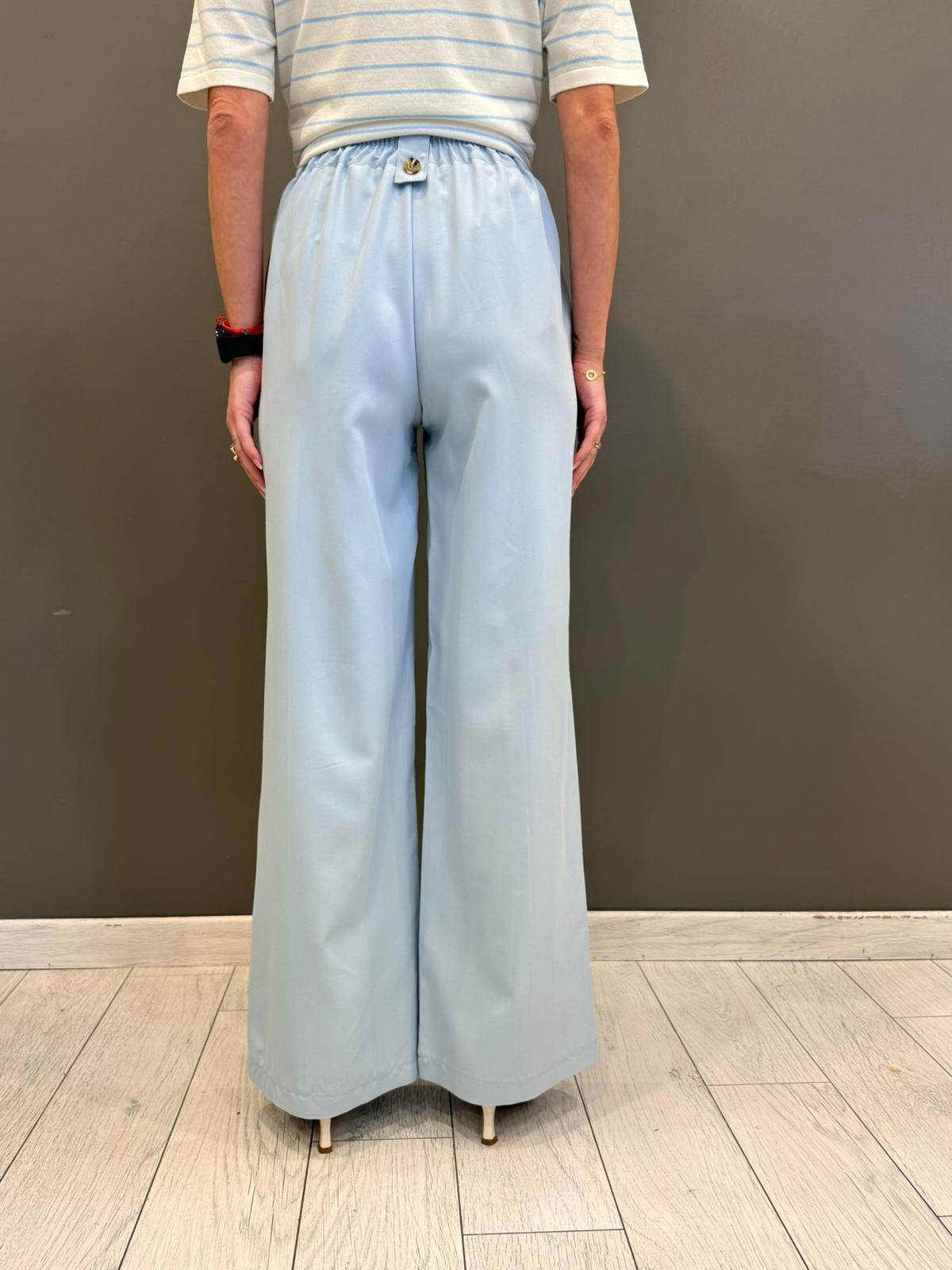 Pantaloni wide leg P1508 POL REALI 