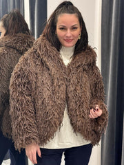 Pelliccia struzzo WYH7220 MO CRISTINA GAVIOLI 