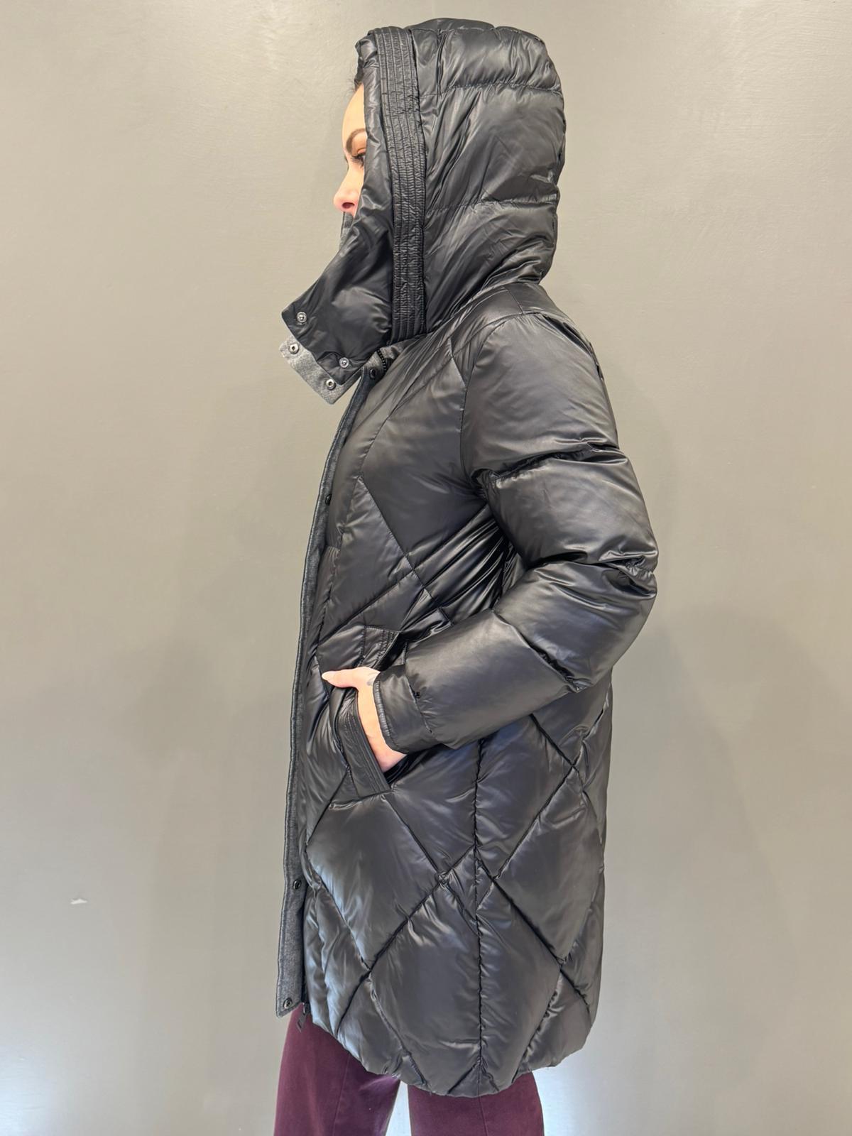 Piumino midi contrasto in flanella KIGALI 099 REALI 